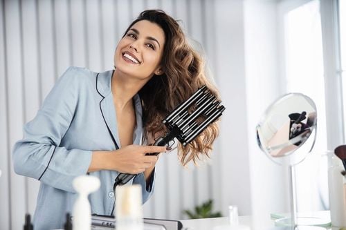 Falownica do włosów CERAMICZNA 5 WAŁKÓW BŁYSKAWICZNE NAGRZEWANIE LCD na Arena.pl