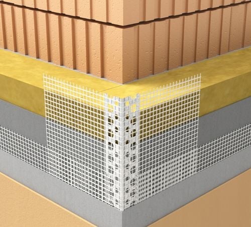 NAROŻNIK PCV Z SIATKĄ 10x10 2,5 MB komplet 25 sztuk na Arena.pl