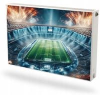 Mata magnetyczna magnes na grzejnik na wymiar STADION BOISKO 60x100 cm