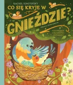 Książka - Co się kryje w gnieździe? Fascynujące ciekawostki o ptakach