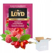 Herbata LOYD owocowa Rosehip & Raspberry w saszetkach 2g x 500 szt