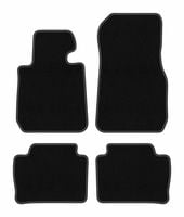 Dywaniki samochodowe welurowe BASIC do: BMW 3 F30 (2011-2018, sedan) czarne