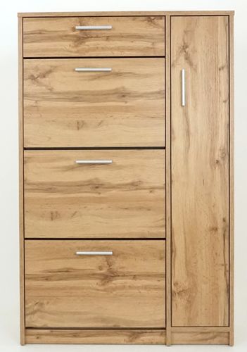 Szafka na buty z szufladą MALTA 3 SM kolor: DĄB WOTAN na Arena.pl