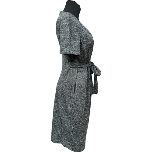 Sukienka do Kolana Casual Wygodna Stylowa Wytrzymała Czarna 42 na Arena.pl