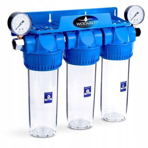 FILTR DO WODY WSTĘPNY NA CAŁY DOM 3 STOPNIOWY ZMIĘKCZACZ + ZESTAW FILTRÓW na Arena.pl