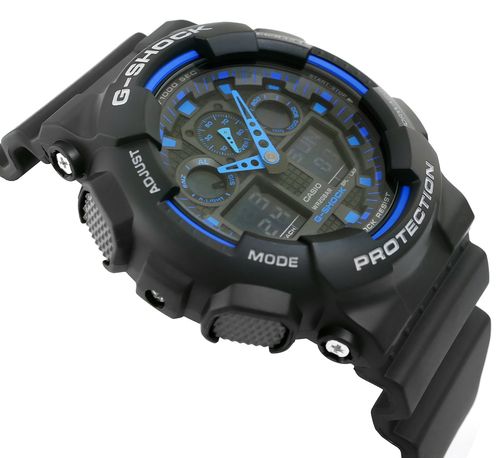 Zegarek Męski CASIO G-SHOCK GA-100-1A2ER + BOX CASIO na Arena.pl