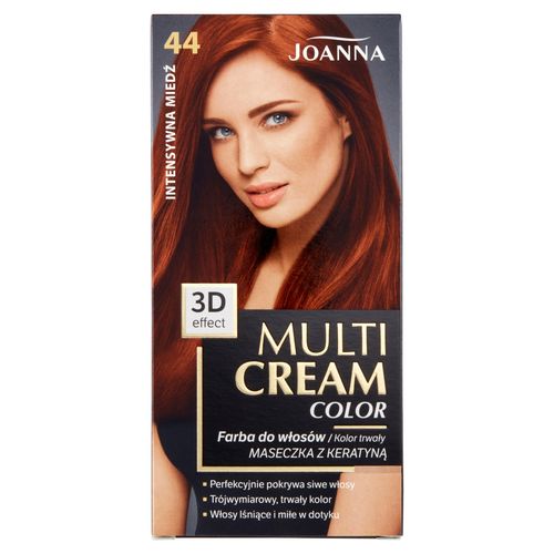 JOANNA MULTI CREAM Farba 44 Intensywna miedź na Arena.pl