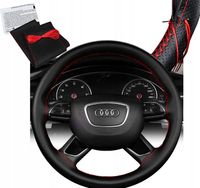 POKROWIEC NA KIEROWNICĘ Z JEDNEGO KAWAŁKA SKÓRY OBSZYCIE KIEROWNICY NAKŁADK