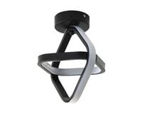 Plafon lampa LED sufitowa geometryczna metalowa AT70-2SL-Black