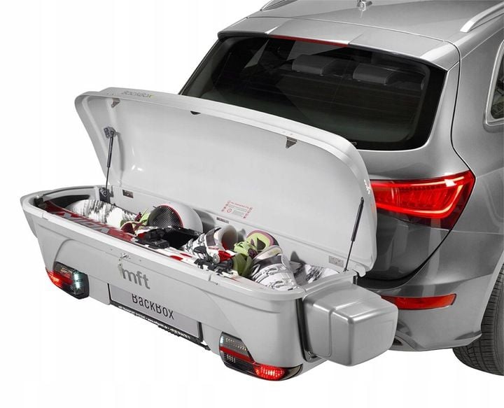 MFT BackBox adapter do przewozu nart srebrny zdjęcie 10