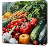 Obraz 50x50cm Bogactwo Ogrodowych Zbiorów