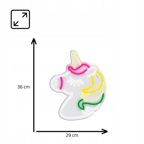 Neon LED MANTA SNL98MT Jednorożec na Arena.pl