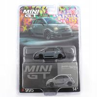 MINI GT FIAT ABARTH 595 LB-WORKS x Abas Works 2024 Grey 1:64 Blister