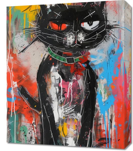 Obraz 50x60cm Gburowaty Kiciak zdjęcie 1