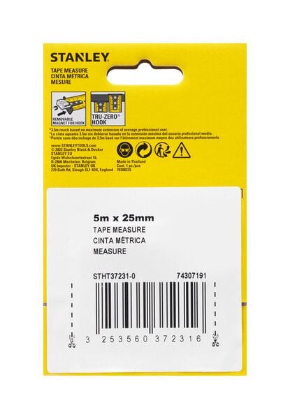 MIARA STANLEY CONTROL LOCK 5M*25MM - S/37-231-0 zdjęcie 7