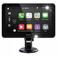 Wyświetlacz wkran display 7cali CarPlay Android Auto kamera cofania IPS BT
