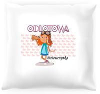 Poduszka dla dziecka Odlotowa dziewczynka
