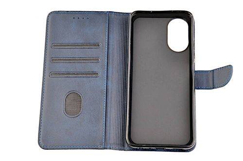 Etui portfel Wallet do Oppo A18 / A38 4G granatowy na Arena.pl
