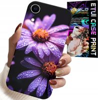 ETUI DO IPHONE XR - RÓŻOWA STOKROTKA KWIATY POKROWIEC CASE