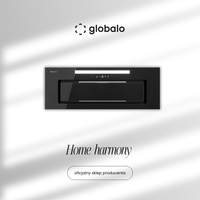 Okap kuchenny GLOBALO Silentio 80.2 Black (bez silnika)