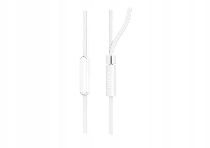 SŁUCHAWKI DOUSZNE PHILIPS TAE1105WT/00 BIAŁE PRZEWODOWE zdjęcie 8