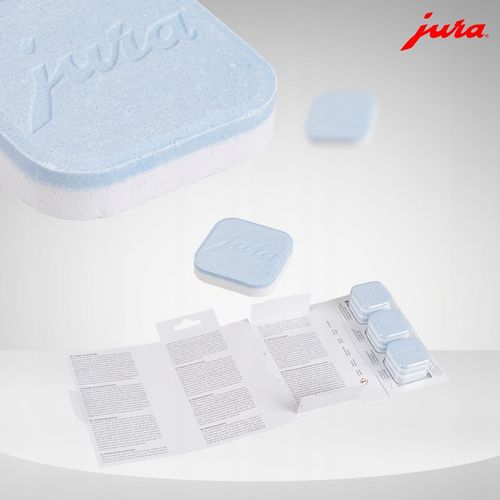 TABLETKI ODKAMIENIAJĄCE DO EKSPRESU 3X3 DO ODKAMIENIANIA JURA 9 SZT na Arena.pl