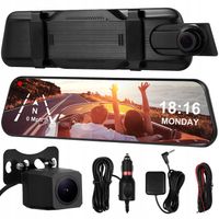 KAMERA SAMOCHODOWA DOTYKOWA HD KAMERA COFANIA WODOODPORNA NOCNA WIZJA