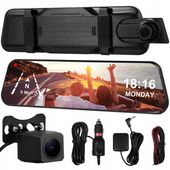 KAMERA SAMOCHODOWA DOTYKOWA HD KAMERA COFANIA WODOODPORNA NOCNA WIZJA