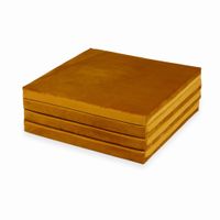Mata do zabawy 120x120cm dla Dziecka kwadratowa składana, Velvet złoty