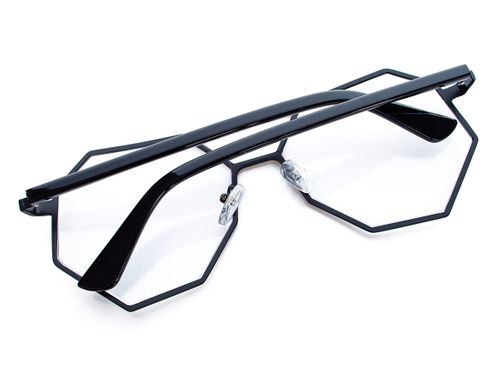 duże okulary zerówki oktagonalne oversize na Arena.pl