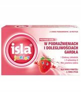 Isla Junior przynosi ulgę w podrażnieniach i dolegliwościach gardła 20 szt.