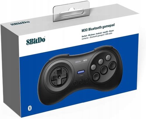 Kontroler bezprzewodowy 8BITDO M30 Czarny na Arena.pl