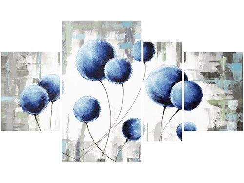 120CM 70 OBRAZ 4 ELEM ABSTRAKCYJNE DMUCHAWCE ŚCIENNY na Arena.pl