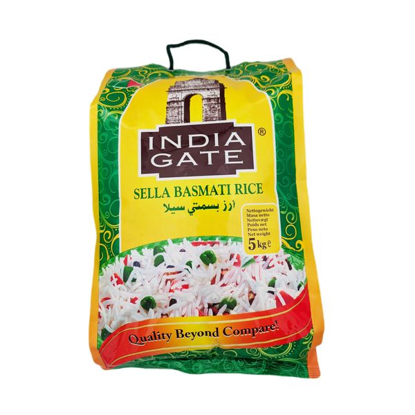 Ryż basmati Sella India Gate 5kg zdjęcie 1