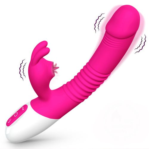 Wibrator  Silicone Vibrator USB 7 Powerful Licking and Thrusting Modes na Arena.pl