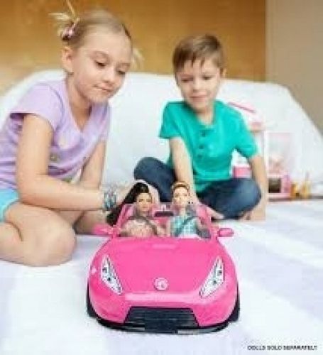Barbie auto samochód różowy kabriolet dvx59 na Arena.pl