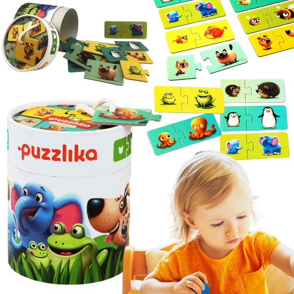 Puzzle Puzzlika Duo Moja Rodzina 20 Elementów 13531 zdjęcie 1