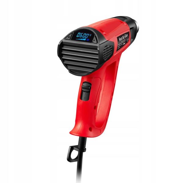 OPALARKA ELEKTRYCZNA LCD DWA BIEGI REGULACJA TEMP 600°C +4 DYSZE zdjęcie 12