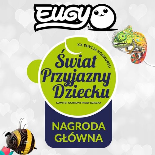 Wiewiórka Eugy. Eko Układanka Puzzle 3D na Arena.pl