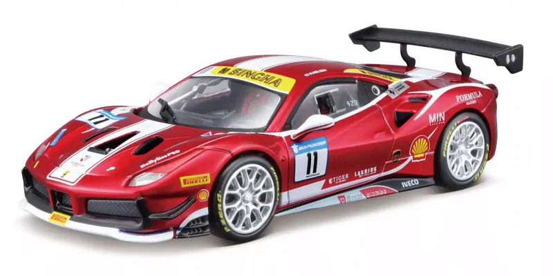 Ferrari 488 Challenge 1:24 BBURAGO zdjęcie 1