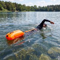 BOJKA DO PŁYWANIA BOJA ASEKURACYJNA RATUNKOWA DRY BAG 28L 2W1 OUTTEC