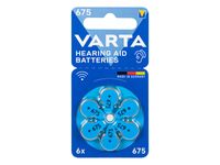 Bateria 675 VARTA do aparatu słuchowego 6sztuk
