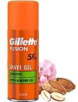 Gillette Fusion 5 X Action Żel Do Golenia Sensitive 75 Ml