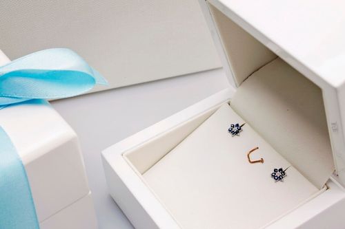 Złote kolczyki KBD0524 - Diament na Arena.pl