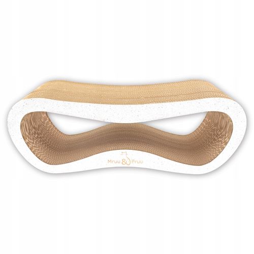 Drapak dla kota LEON | biały | 78x28x24 cm | MruuPruu na Arena.pl