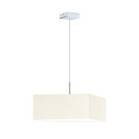 Elegancka lampa wisząca do kuchni z kwadratowym abażurem 40x40 BOGOTA