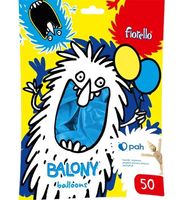 BALONY 12" METAL NIEBIESKI Fiorello 50 szt.