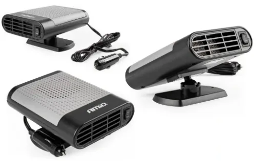 TERMOWENTYLATOR GRZEJNIK SAMOCHODOWY DMUCHAWA DO AUTA POD ZAPALNICZKĘ 12 V na Arena.pl