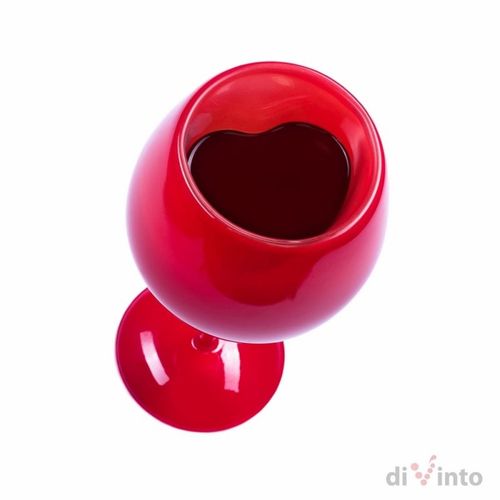 Zakochany Kieliszek diVinto - Czerwony na Arena.pl