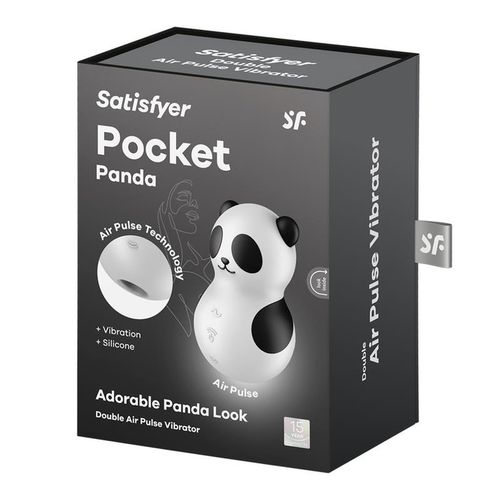 Satisfyer Pocket Panda – Wibrator Zasysający Z Wibracjami I 2 Silniczkami na Arena.pl